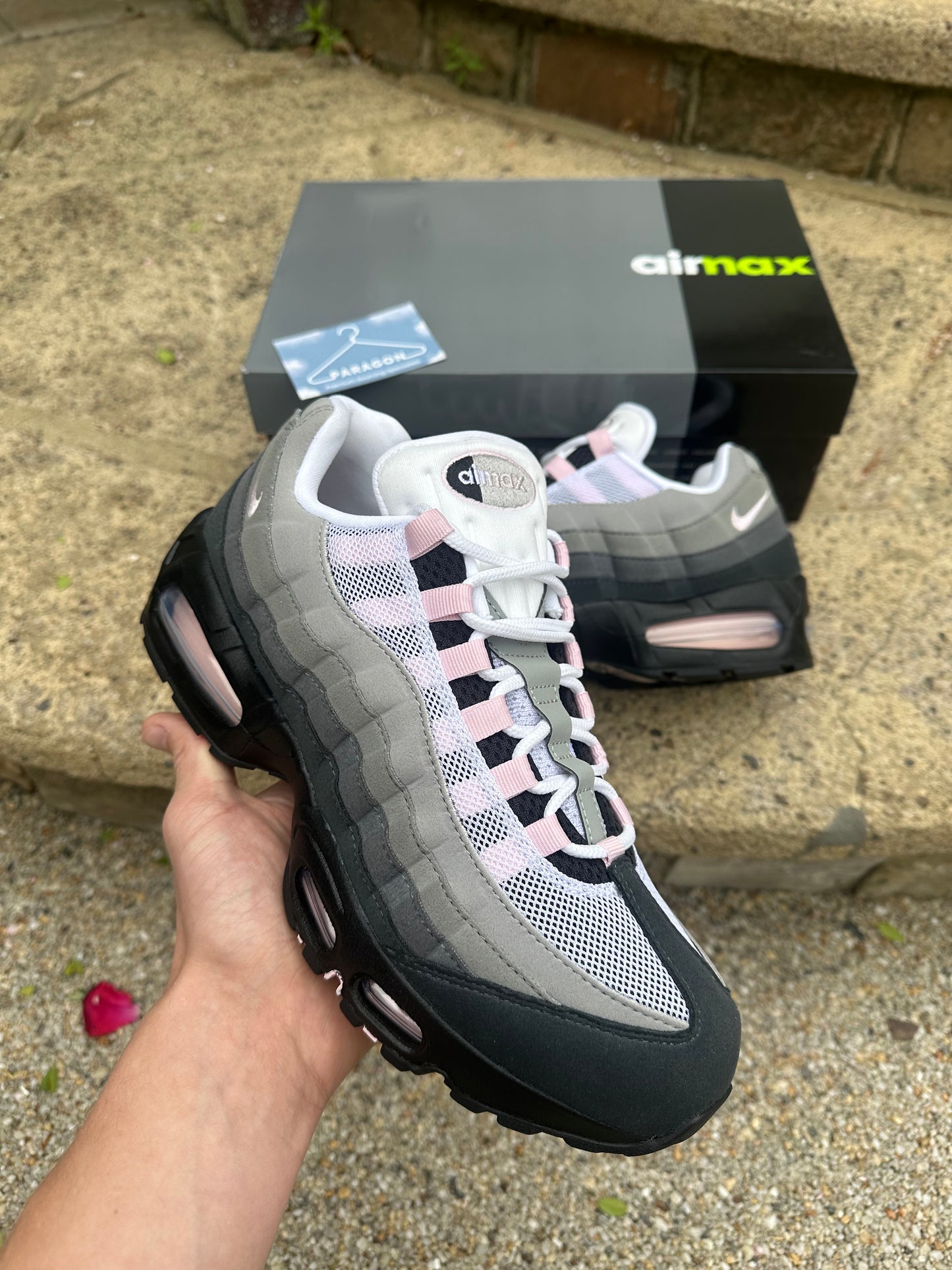 Pink Foam Air Max 95’s