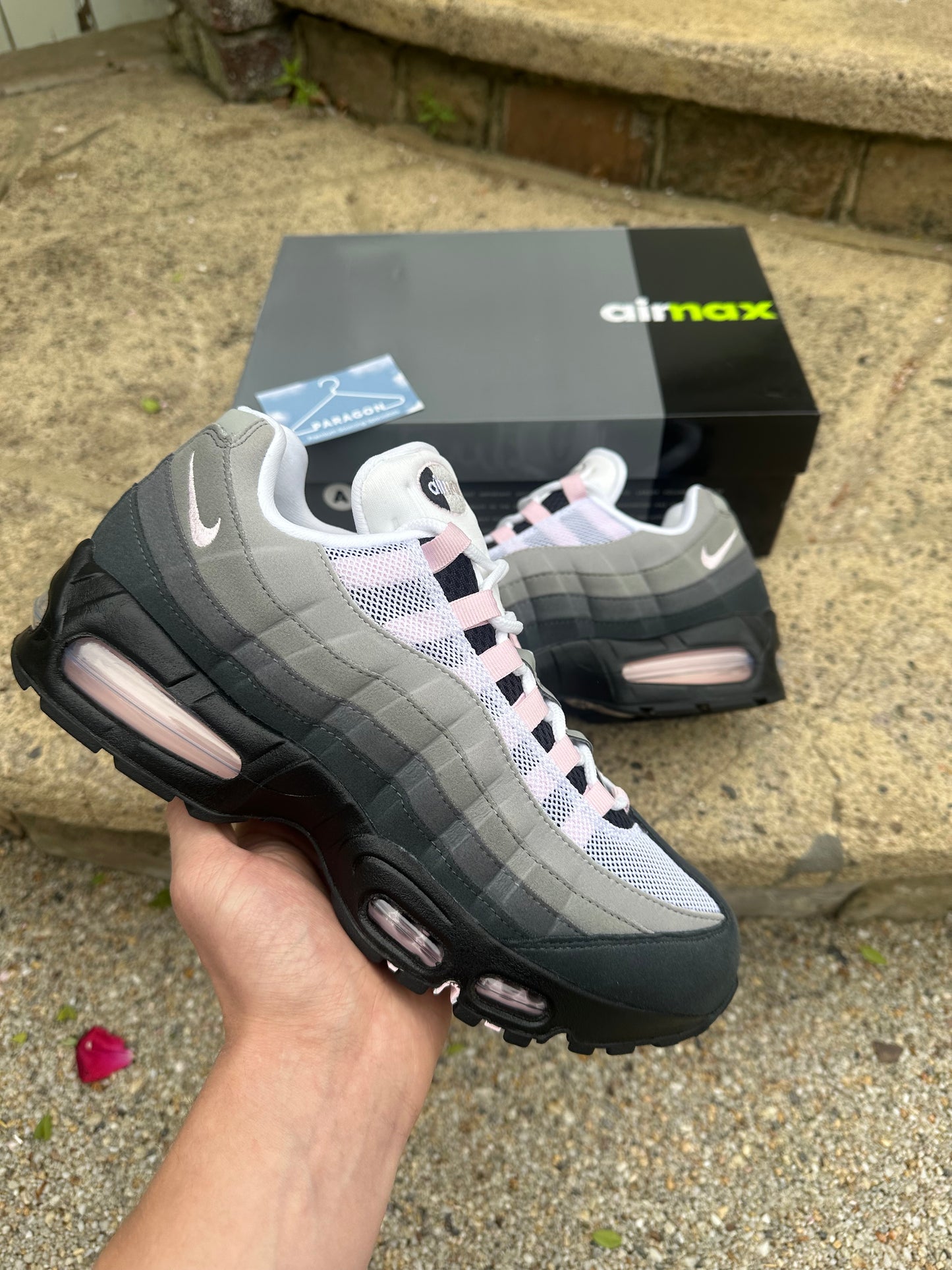 Pink Foam Air Max 95’s